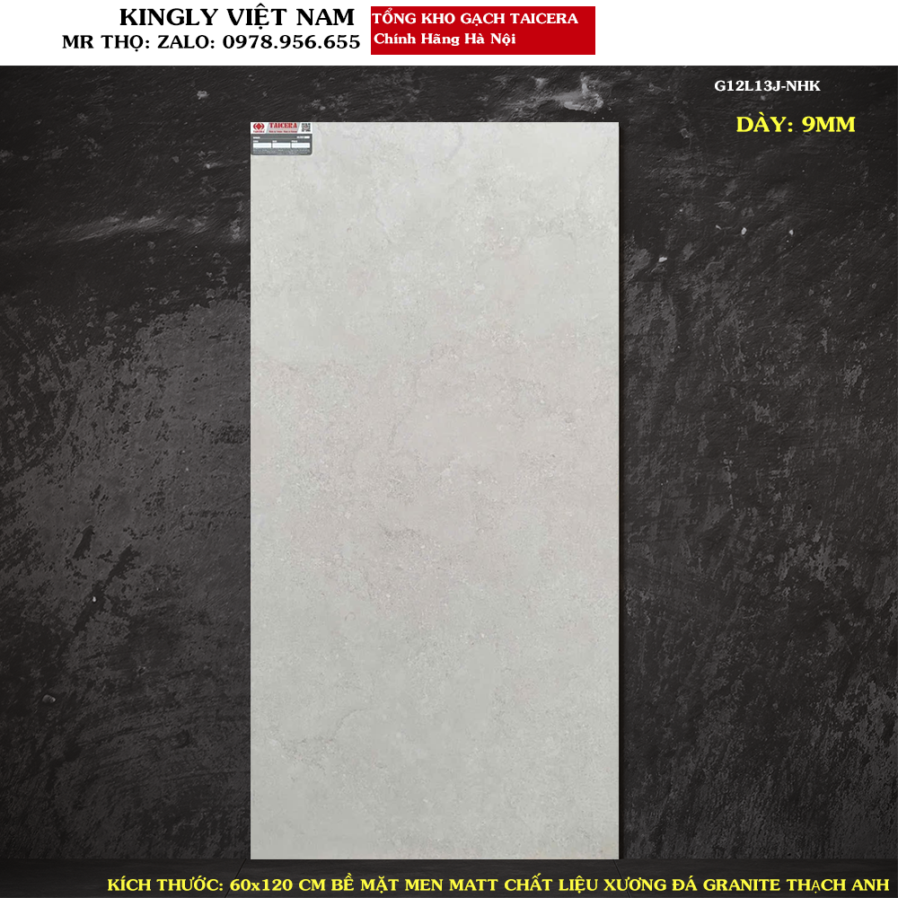 Gạch Granite Taicera 60x120 cm G12L13J Loại 1